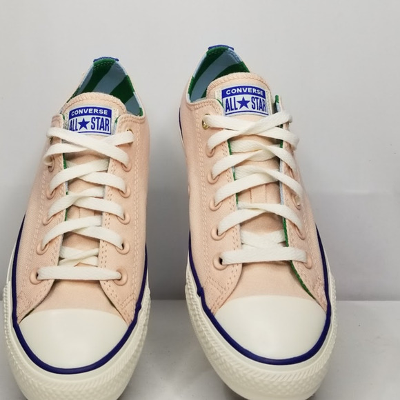 Converse  Unisex Prep Oxfords Women Size 5.5 Peach/Blue A10919F  NWT - Picture 8 of 10